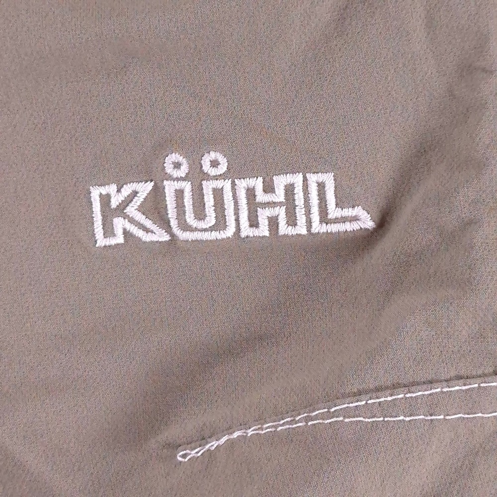 Kuhl Mens Cargo Shorts Tan Khaki Hiking Outdoor 36x30 PO 7983-00 - Picture 11 of 13